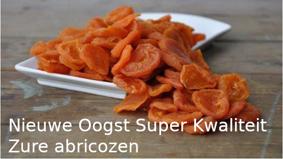 Nieuwe oogst Zure Abricozen