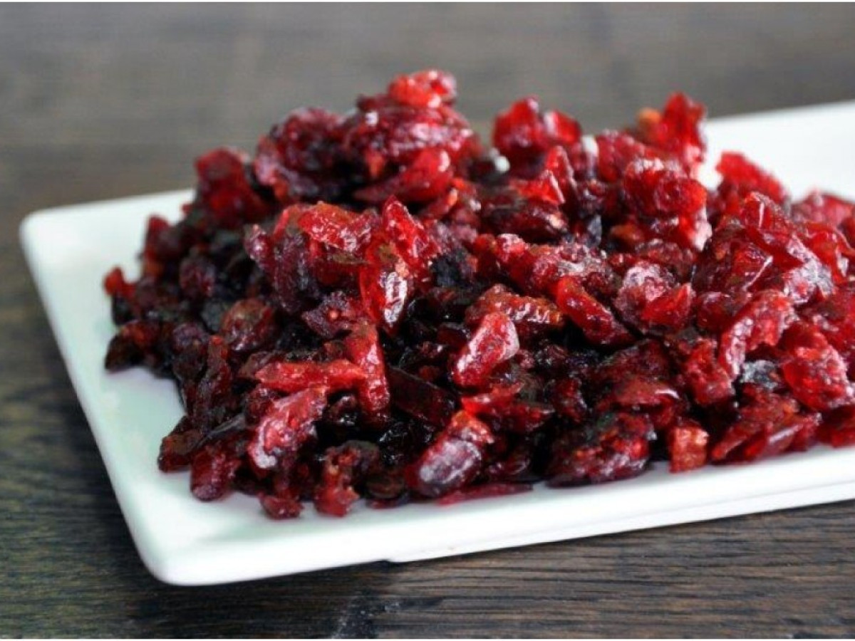 Cranberries mit Saft