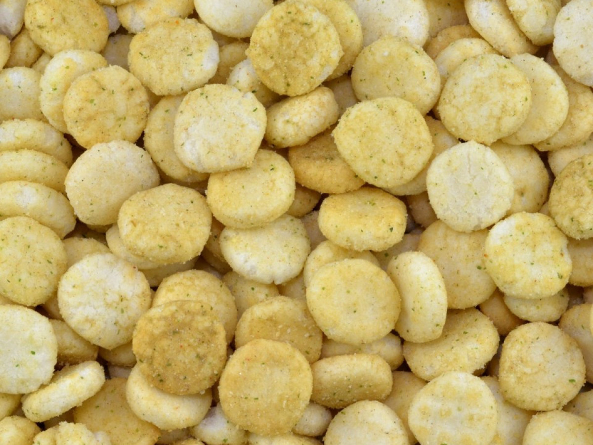 Roundcracker mit Gartenkräutern