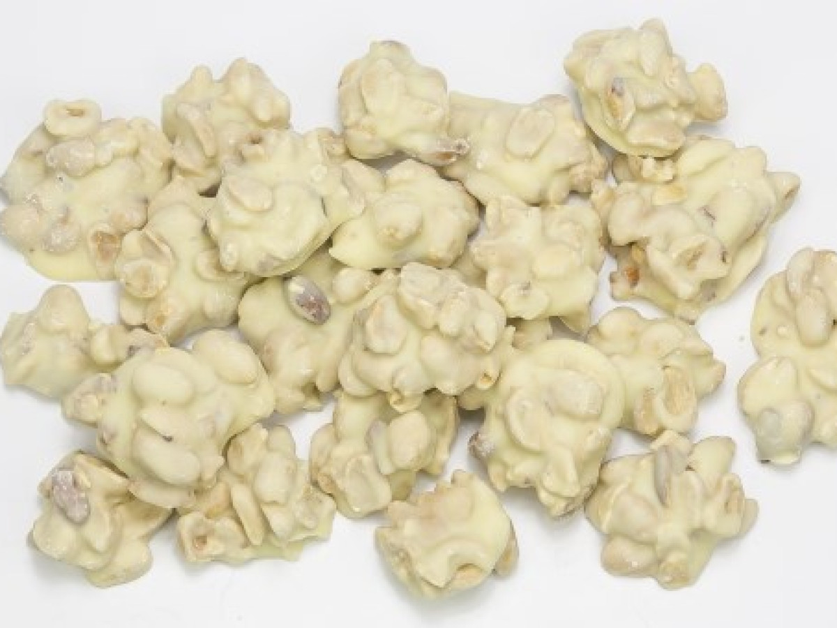 Peanut clusters white