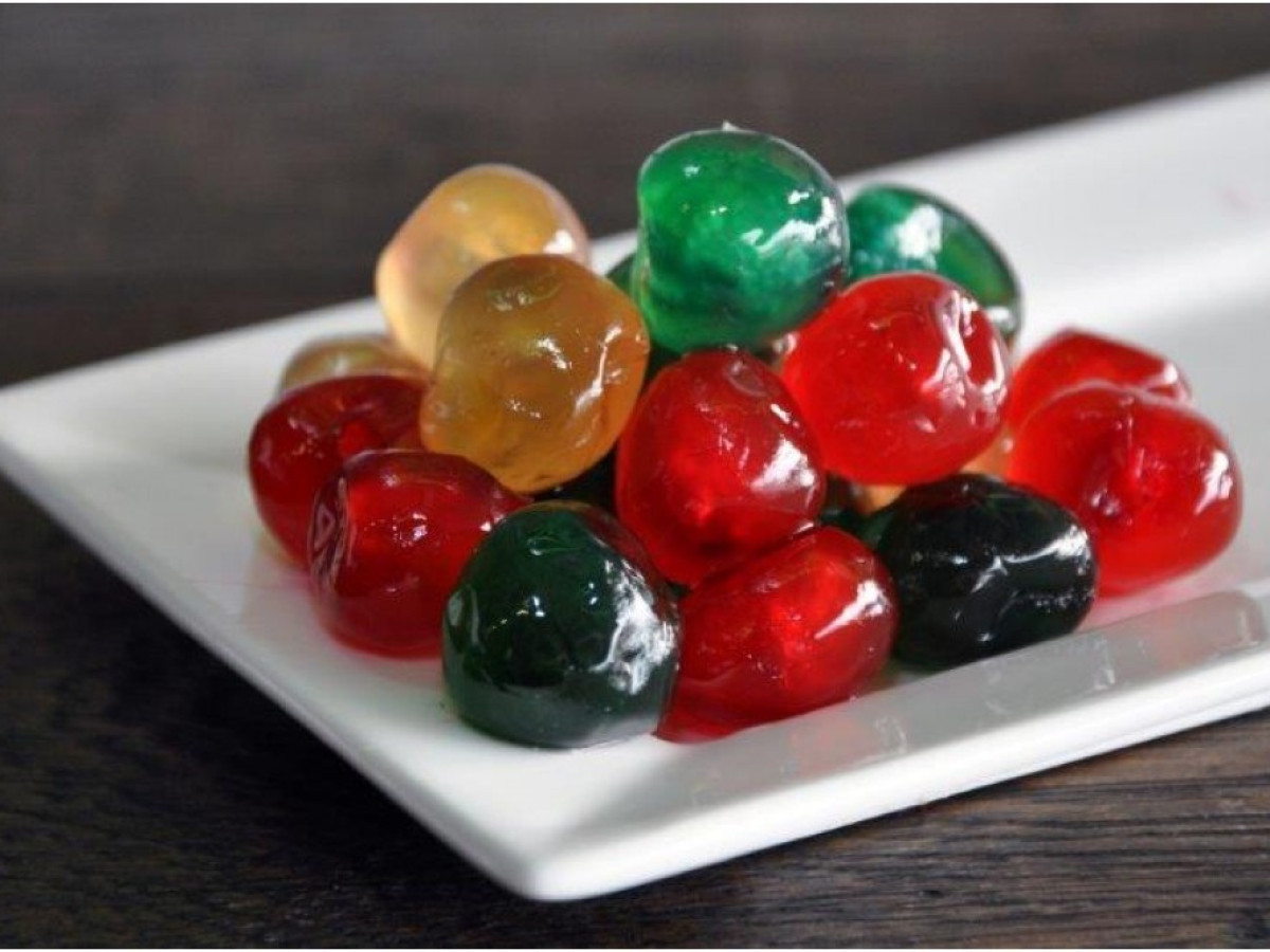 Rote Bigarreau-Kirschen