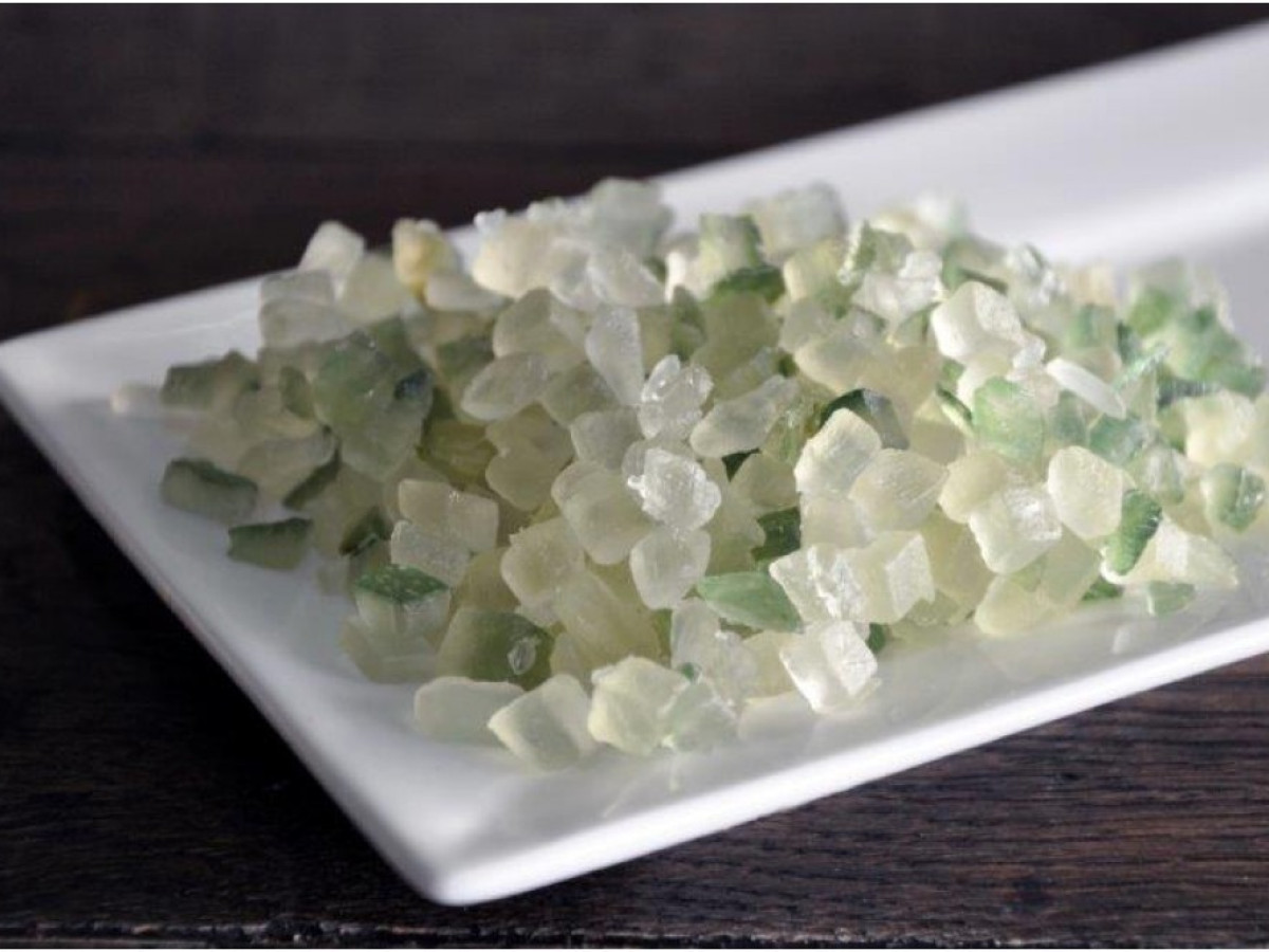 Candied citron cubes
